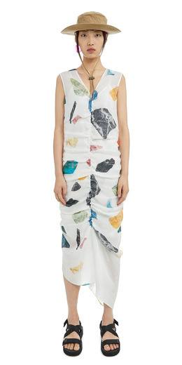 rebajas-bimba-y-lola-vestido-ajustado-rock-blanco