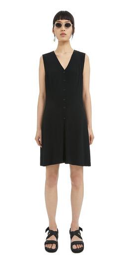 rebajas-bimba-y-lola-vestido-corto-evase-negro