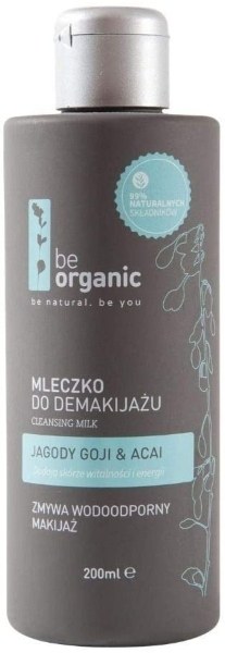 leche limpiadora be organic