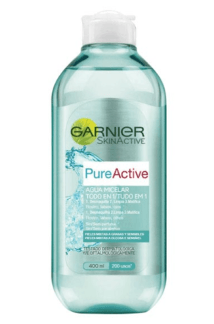 desmaquillantes garnier agua micelar pure active 