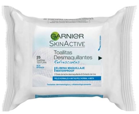 toallitas desmaquillantes garnier